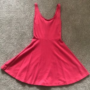 Pink mini dress from Express